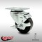 Service Caster 3.5 Inch SS Phenolic Swivel Top Plate Caster with Brake SCC-SS20S3514-PHS-TLB - alternate 1